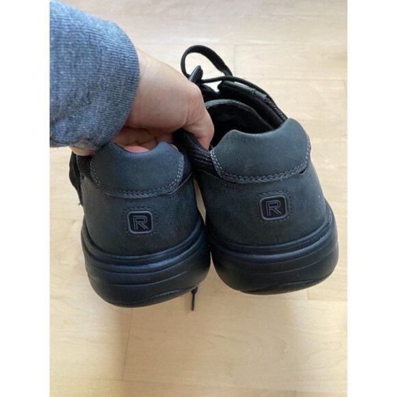 Rockport "Metro Path" lace up black sneaker mens leather - Picture 7 of 7